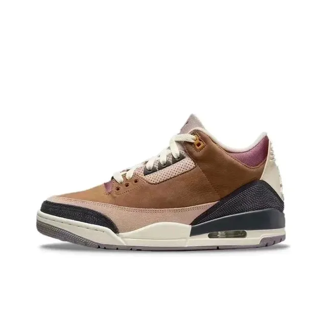 AJ3-棕色拼接