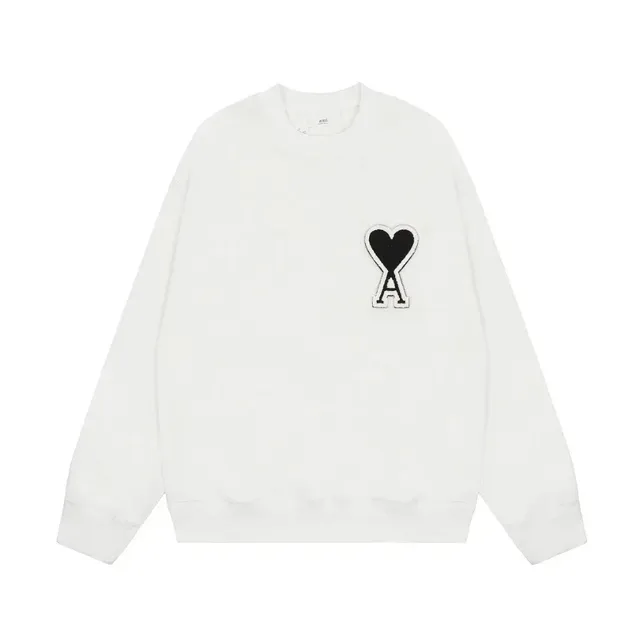 AMI Paris Crewneck Sweatshirt Heart A Logo