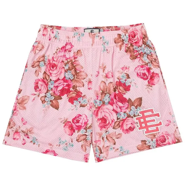 Eric Emanuel Mesh Shorts Floral Print