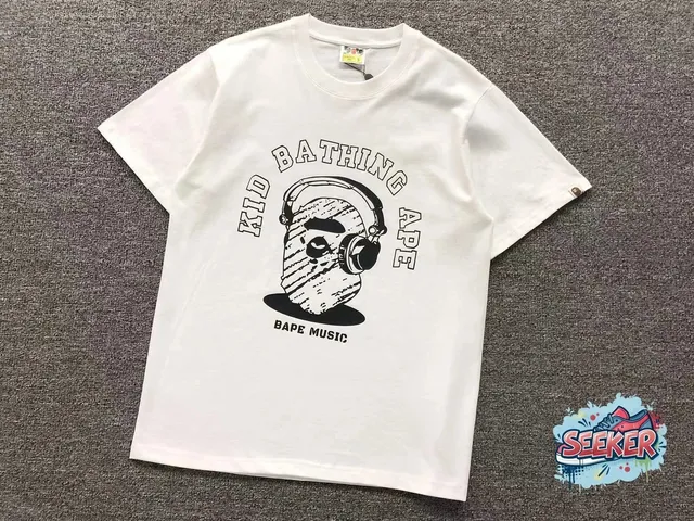Kid Bathing Ape Tee BAPE Music Graphic
