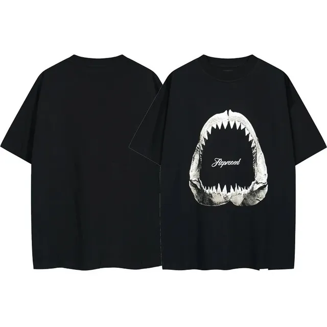 Represent Shark Mouth Tee Shark Jaw Print