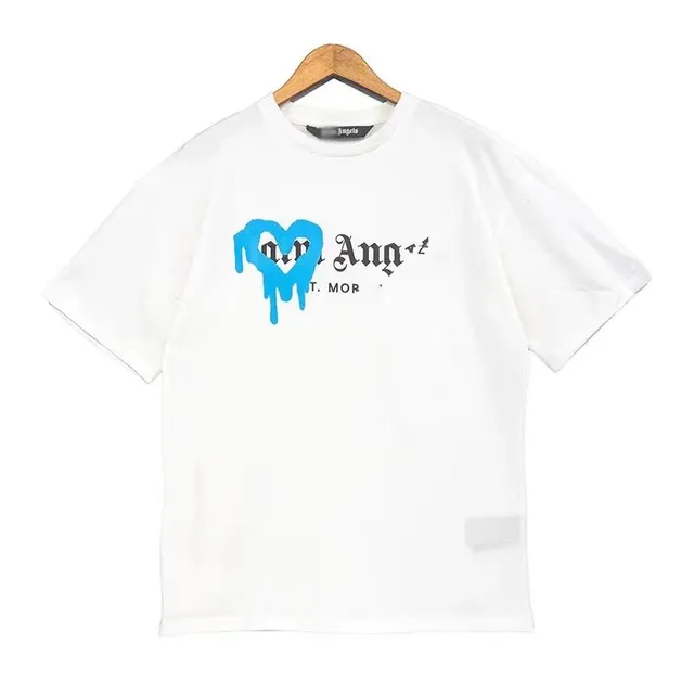 Amiri Graphic Tee Dripping Heart Logo