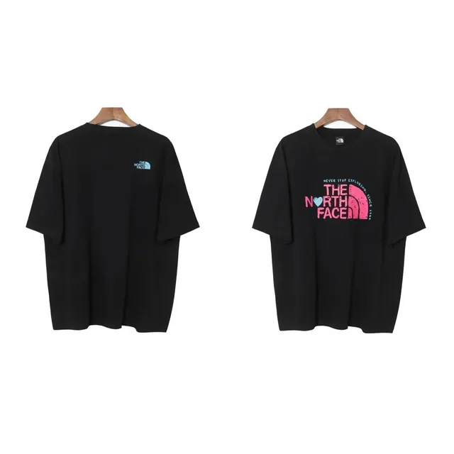 The North Face Graphic T-Shirt Pink Logo Print