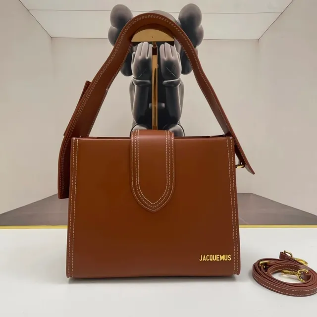 Jacquemus Le Chiquito Cognac Leather