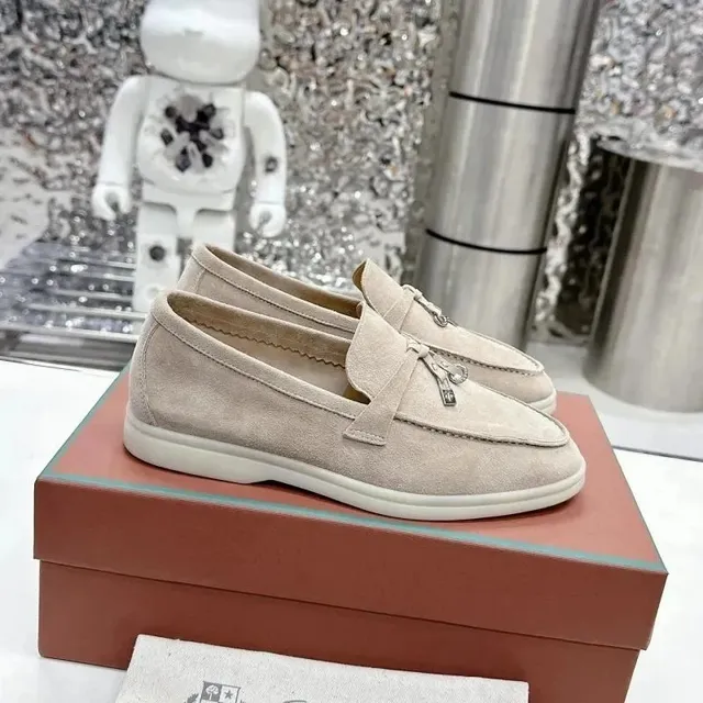 Prada Loafer Suede Tassel