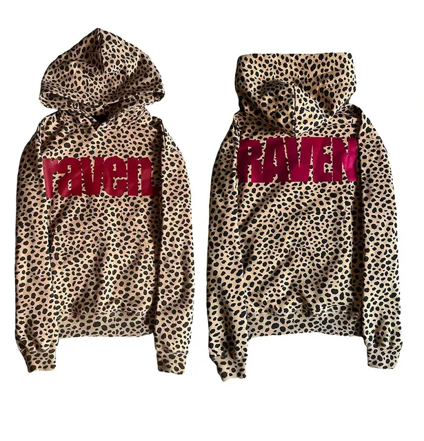 Fear of God Hoodie Leopard Print