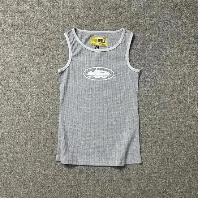 Corteiz Ribbed Tank Top Yacht Logo