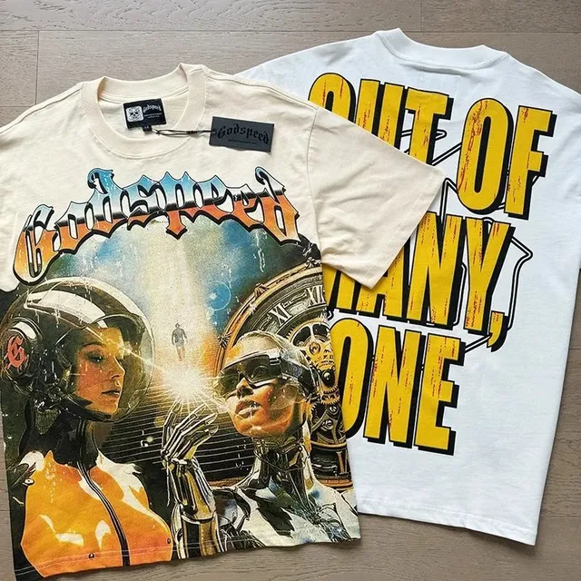 Godspeed Graphic Tee Out of Many, One