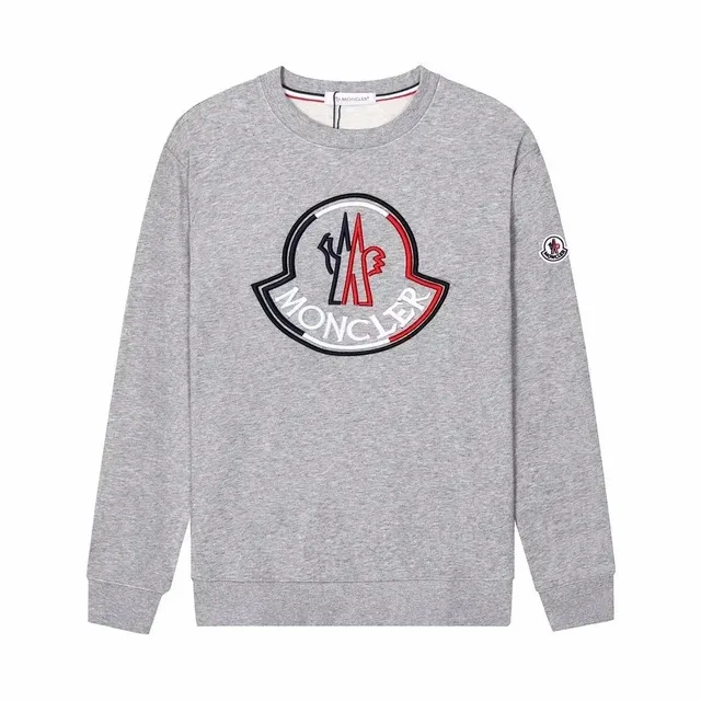 Moncler Crewneck Sweatshirt Logo Embroidered