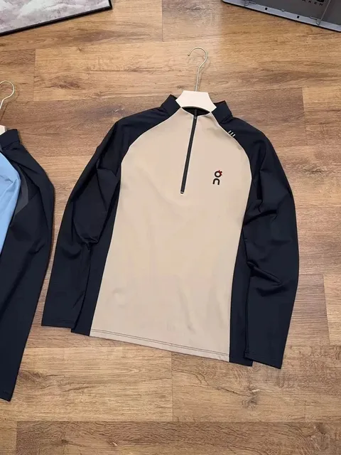 On Half-Zip Top Two-Tone