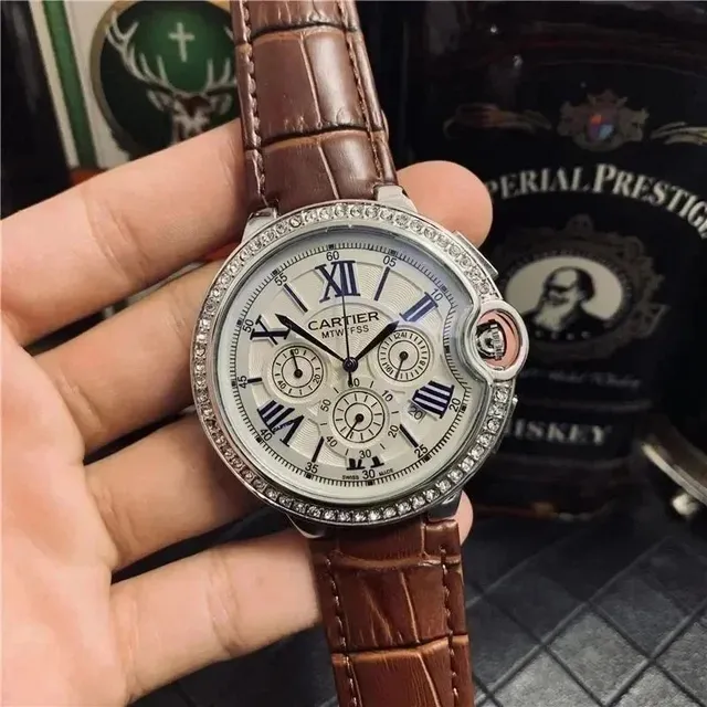 Pasha de Cartier Chronograph Diamond Bezel