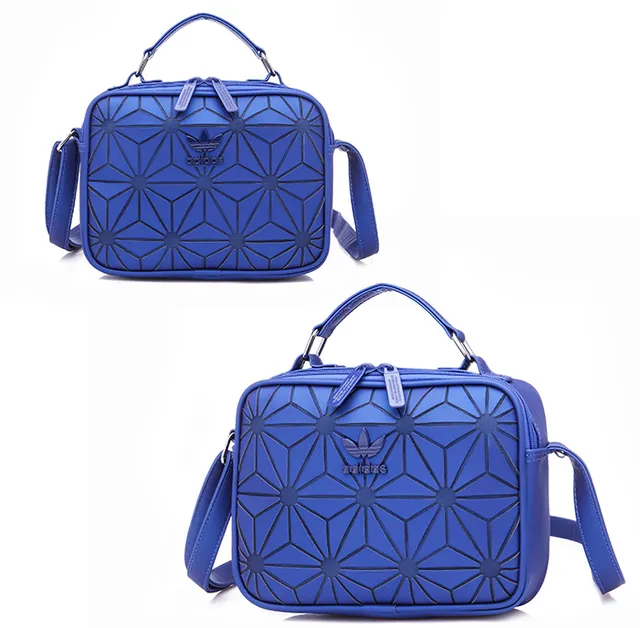 Adidas Mini Box Bag Geometric Embossed