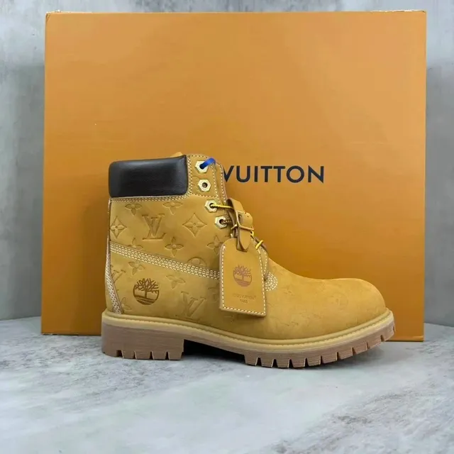 Timberland x Louis Vuitton Boot Monogram Suede