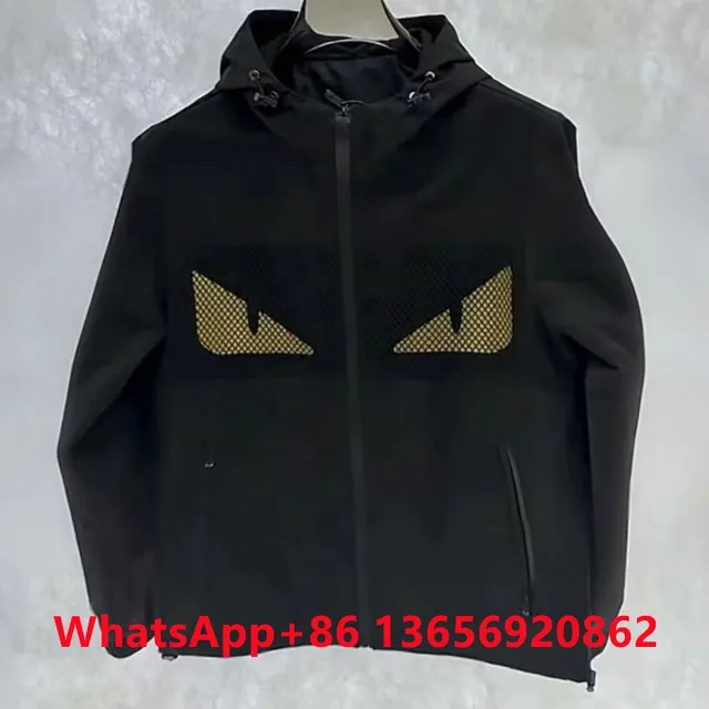 Fendi Monster Eye Hooded Jacket
