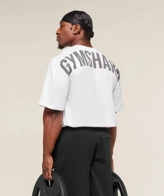 Cropped T-Shirt Gymshark Logo Back
