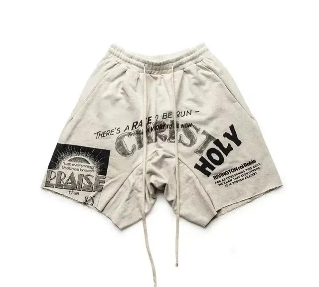 RRR123 Printed Shorts Holy Praise
