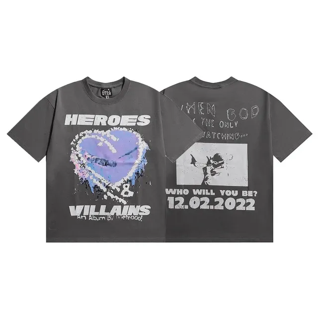 Hellstar Heroes Villains Tee Album Art Print