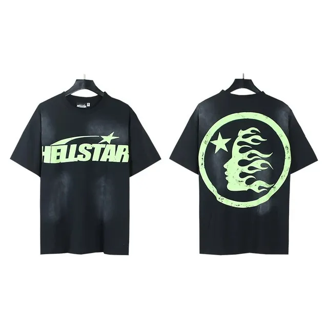 Graphic Tee Hellstar Logo Print