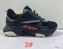 Balenciaga Triple S Black Grey Red