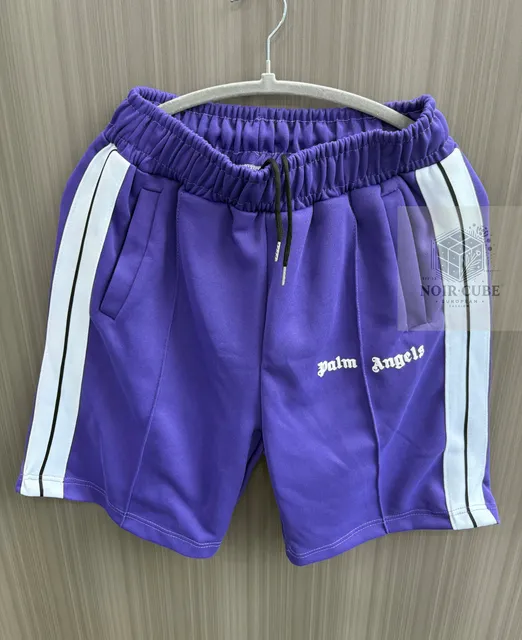 Palm Angels Track Shorts Logo Embroidered