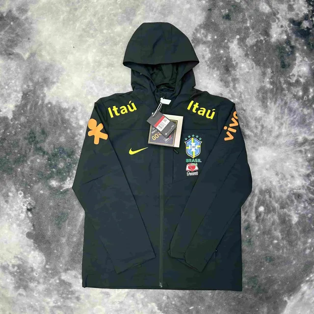 Nike Brazil National Team Jacket Itaú x Vivo Sponsor Edition
