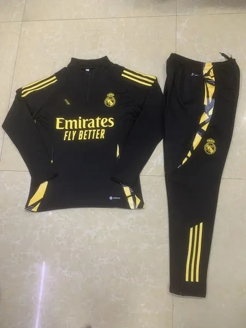 Adidas × Real Madrid Training Set Emirates Fly Better