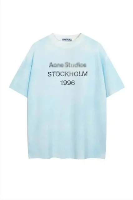 Acne Studios Graphic Tee Stockholm 1996 Print