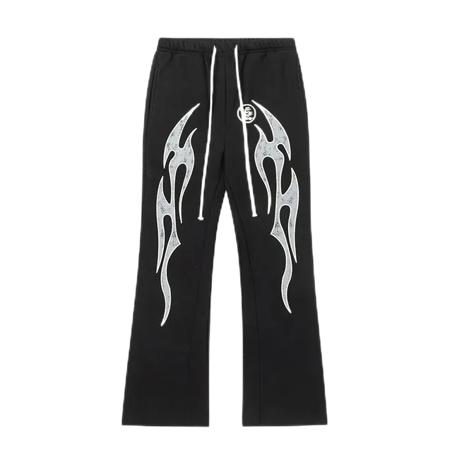 Hellstar Flame Print Sweatpants