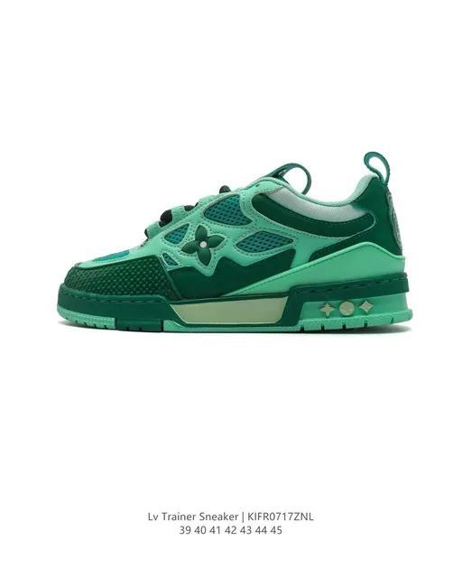 Louis Vuitton LV Trainer Monogram Green