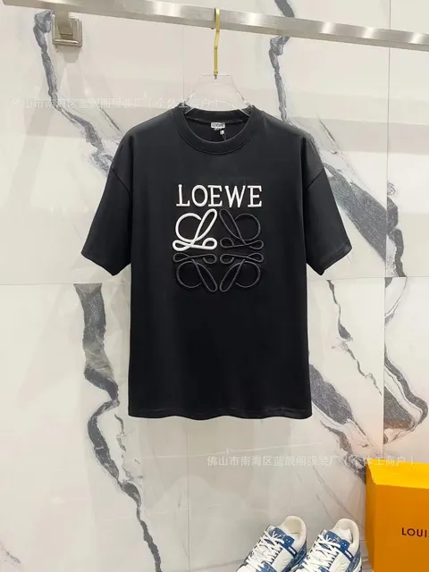 Loewe Logo T-Shirt Embroidered Anagram