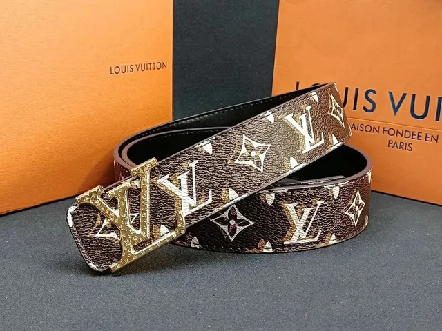 Louis Vuitton LV Monogram Belt Reversible
