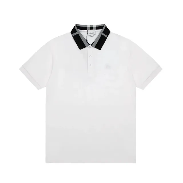Burberry Polo Shirt Checkered Collar
