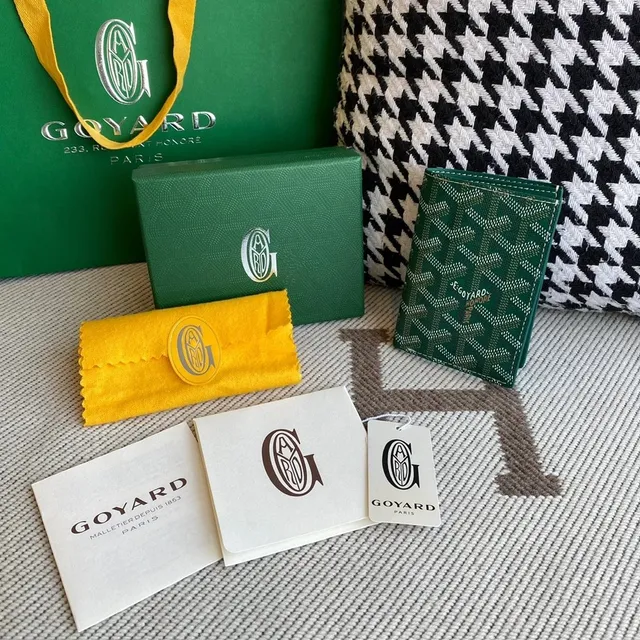 Goyard Bifold Wallet Saint Louis Pattern