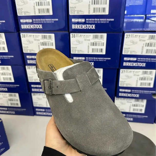 Birkenstock Boston Clog Suede