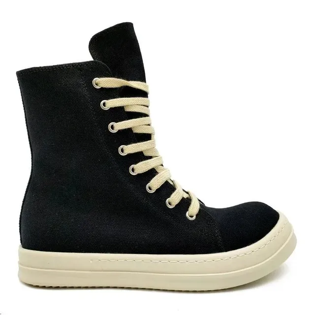 Rick Owens Drkshdw High Top Canvas