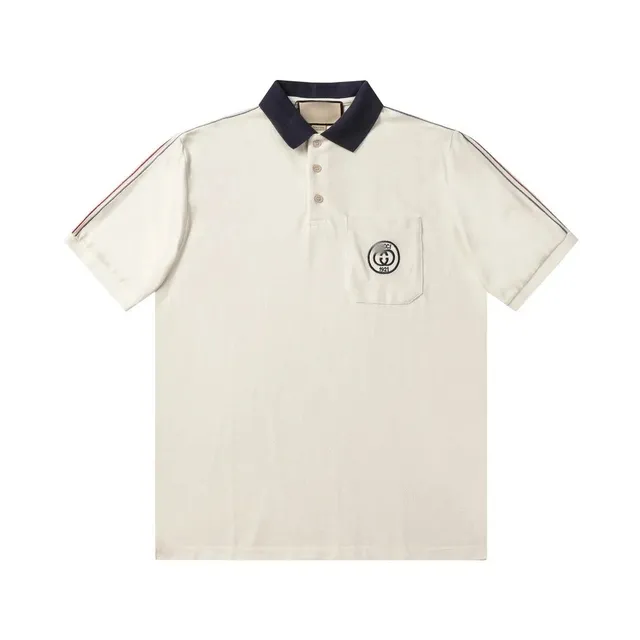 Gucci Polo Shirt Web-Striped Collar and Sleeves
