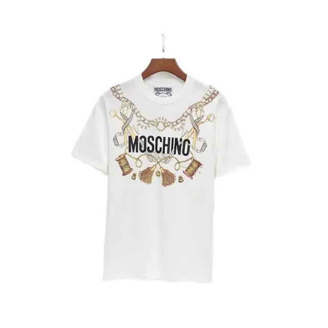 Moschino Graphic T-Shirt Chain Print