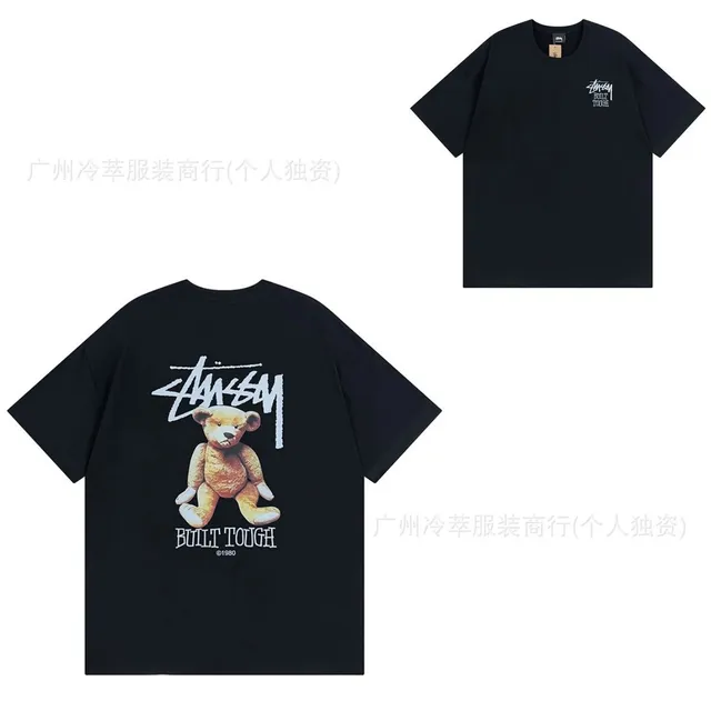 Stüssy T-Shirt Built Tough Bear
