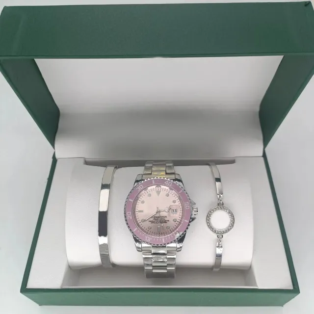 Rolex Submariner Pink Dial with Pink Bezel