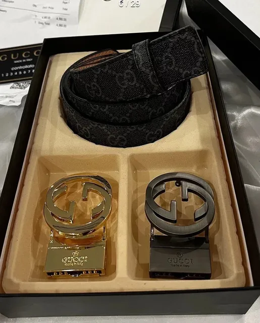 Gucci GG Marmont Belt Interlocking G Buckle
