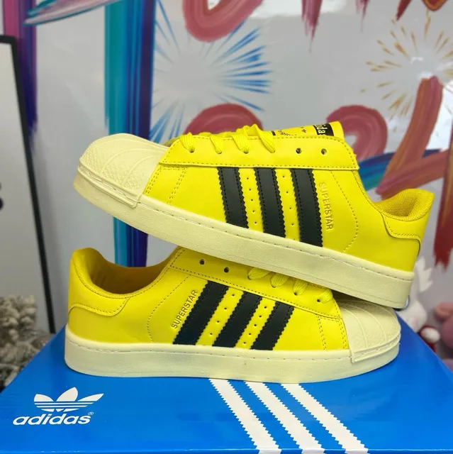 Adidas Superstar Vibrant Yellow