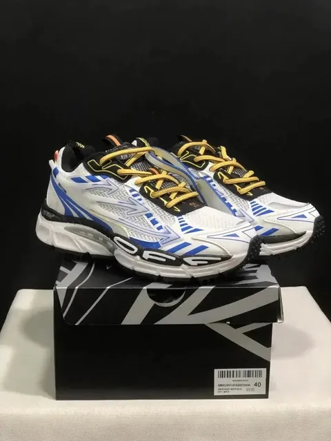 Asics Gel-1130 White Blue Yellow