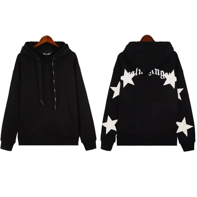 Palm Angels Hoodie Star Print