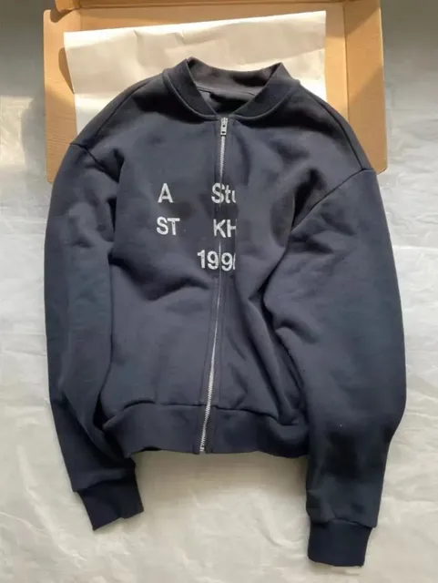 Off-White Zip-Up Bomber Jacket A St K 199