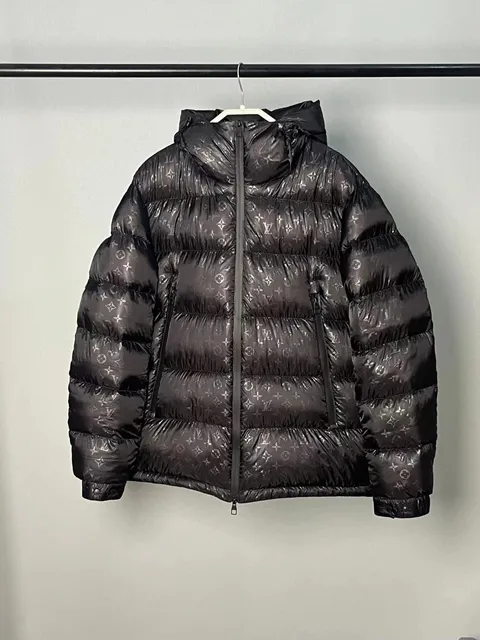 Louis Vuitton Monogram Puffer Jacket Shiny Monogram