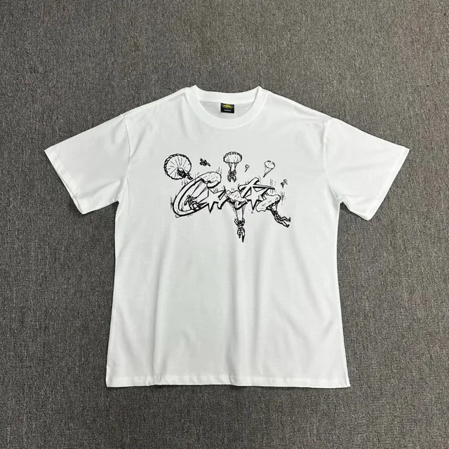 Corteiz Graphic Tee Parachute Print