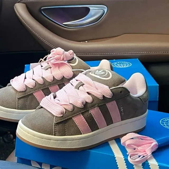 Adidas Gazelle Pink and Grey