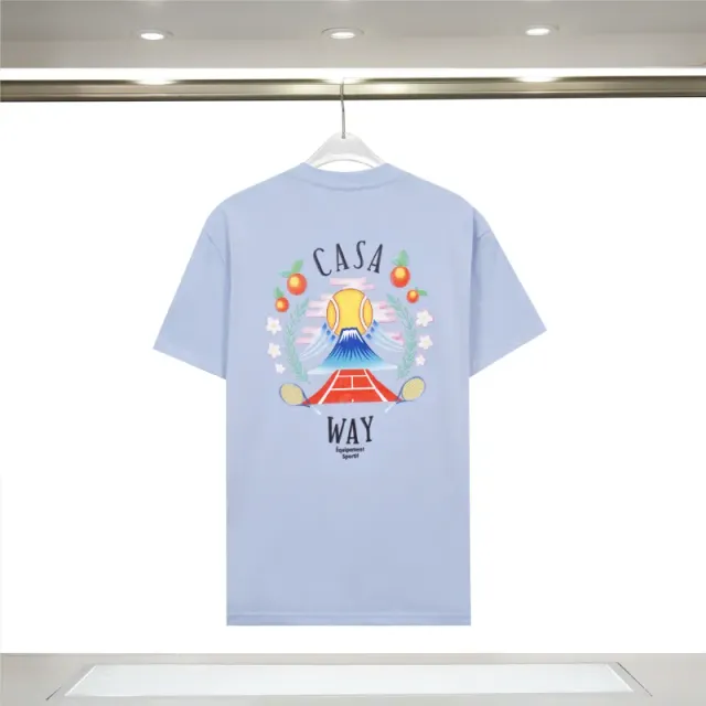 876 front and rear printed blue