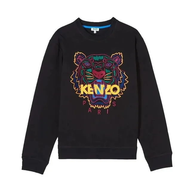 Kenzo Tiger Sweatshirt Embroidered Tiger