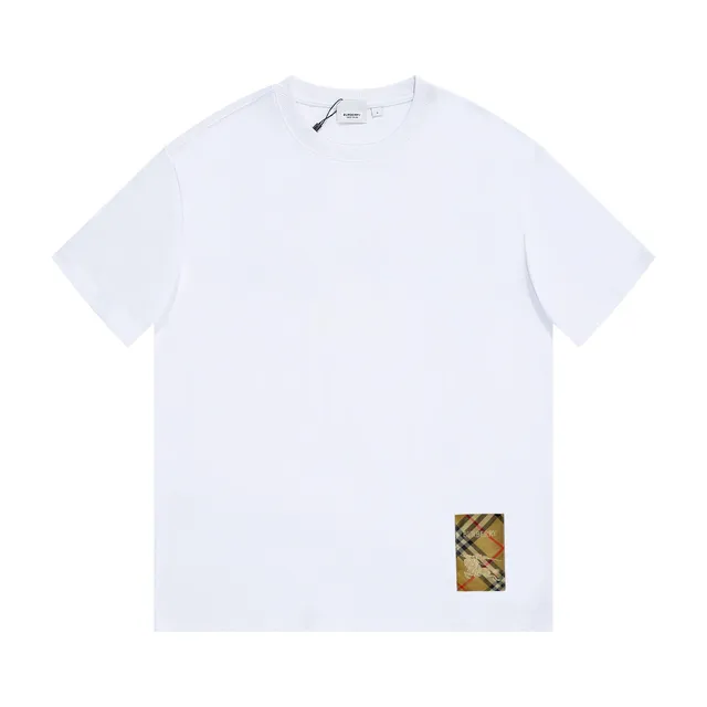 Burberry T-Shirt Check Patch